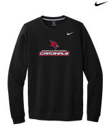 Saginaw Valley State University Swimming & Diving Cardi - Mens Nike Crewneck