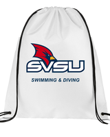 Saginaw Valley State University Swimming & Diving SVSU - Drawstring Bag