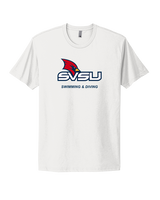 Saginaw Valley State University Swimming & Diving SVSU - Mens Select Cotton T-Shirt