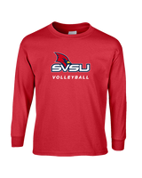 Saginaw Valley State University Volleyball SVSU - Cotton Longsleeve