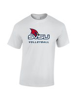Saginaw Valley State University Volleyball SVSU - Cotton T-Shirt