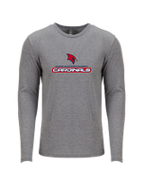 Saginaw Valley State University Womens Golf Cardinals - Tri-Blend Long Sleeve