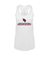 Saginaw Valley State University Womens Lacrosse Cardinals - Womens Tank Top