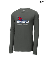 Saginaw Valley State University Womens Lacrosse SVSU - Mens Nike Longsleeve