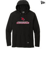 Saginaw Valley State University Womens Soccer Cardinals - New Era Tri-Blend Hoodie