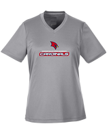 Saginaw Valley State University Womens Soccer Cardinals - Womens Performance Shirt