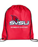 Saginaw Valley State University Womens Soccer SVSU - Drawstring Bag