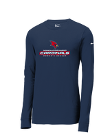 Saginaw Valley State University Womens Soccer Soccer - Mens Nike Longsleeve