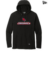 Saginaw Valley State University Womens Tennis Cardinals - New Era Tri-Blend Hoodie