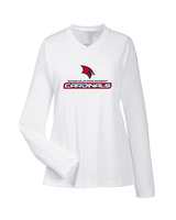 Saginaw Valley State University Womens Tennis Cardinals - Womens Performance Longsleeve