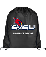 Saginaw Valley State University Womens Tennis SVSU - Drawstring Bag