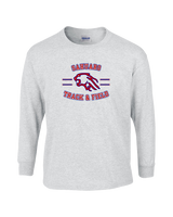 Sahuaro HS Track & Field Curve - Cotton Longsleeve