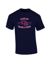Sahuaro HS Track & Field Curve - Cotton T-Shirt