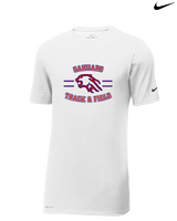 Sahuaro HS Track & Field Curve - Mens Nike Cotton Poly Tee