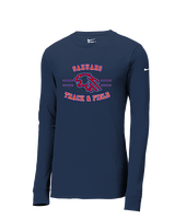Sahuaro HS Track & Field Curve - Mens Nike Longsleeve