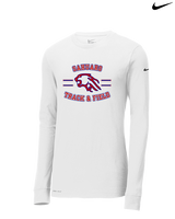 Sahuaro HS Track & Field Curve - Mens Nike Longsleeve