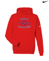 Sahuaro HS Track & Field Curve - Nike Club Fleece Hoodie