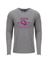 Sahuaro HS Track & Field Curve - Tri-Blend Long Sleeve