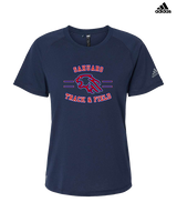 Sahuaro HS Track & Field Curve - Womens Adidas Performance Shirt