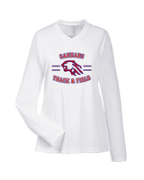 Sahuaro HS Track & Field Curve - Womens Performance Longsleeve
