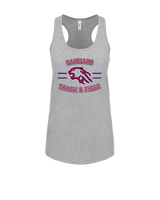 Sahuaro HS Track & Field Curve - Womens Tank Top