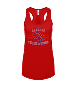 Sahuaro HS Track & Field Curve - Womens Tank Top
