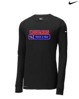 Sahuaro HS Track & Field Pennant - Mens Nike Longsleeve