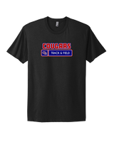 Sahuaro HS Track & Field Pennant - Mens Select Cotton T-Shirt
