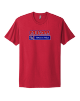 Sahuaro HS Track & Field Pennant - Mens Select Cotton T-Shirt