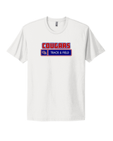Sahuaro HS Track & Field Pennant - Mens Select Cotton T-Shirt