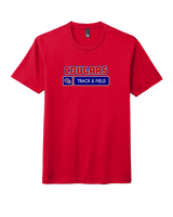 Sahuaro HS Track & Field Pennant - Tri-Blend Shirt