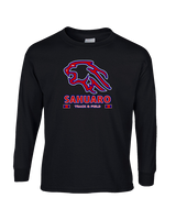 Sahuaro HS Track & Field Stacked - Cotton Longsleeve