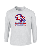 Sahuaro HS Track & Field Stacked - Cotton Longsleeve