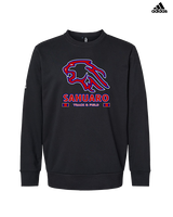 Sahuaro HS Track & Field Stacked - Mens Adidas Crewneck