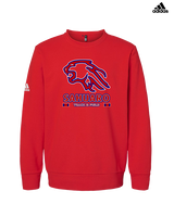 Sahuaro HS Track & Field Stacked - Mens Adidas Crewneck