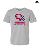 Sahuaro HS Track & Field Stacked - Mens Adidas Performance Shirt