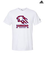 Sahuaro HS Track & Field Stacked - Mens Adidas Performance Shirt