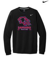 Sahuaro HS Track & Field Stacked - Mens Nike Crewneck