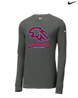 Sahuaro HS Track & Field Stacked - Mens Nike Longsleeve