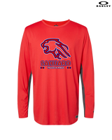 Sahuaro HS Track & Field Stacked - Mens Oakley Longsleeve