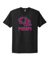 Sahuaro HS Track & Field Stacked - Mens Select Cotton T-Shirt