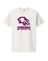 Sahuaro HS Track & Field Stacked - Mens Select Cotton T-Shirt