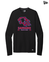 Sahuaro HS Track & Field Stacked - New Era Performance Long Sleeve