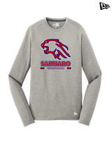 Sahuaro HS Track & Field Stacked - New Era Performance Long Sleeve