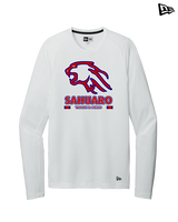 Sahuaro HS Track & Field Stacked - New Era Performance Long Sleeve