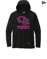 Sahuaro HS Track & Field Stacked - New Era Tri-Blend Hoodie