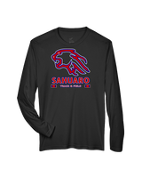 Sahuaro HS Track & Field Stacked - Performance Longsleeve