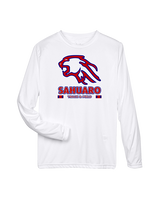 Sahuaro HS Track & Field Stacked - Performance Longsleeve