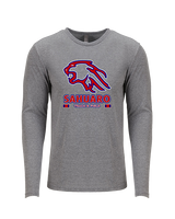 Sahuaro HS Track & Field Stacked - Tri-Blend Long Sleeve