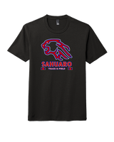 Sahuaro HS Track & Field Stacked - Tri-Blend Shirt